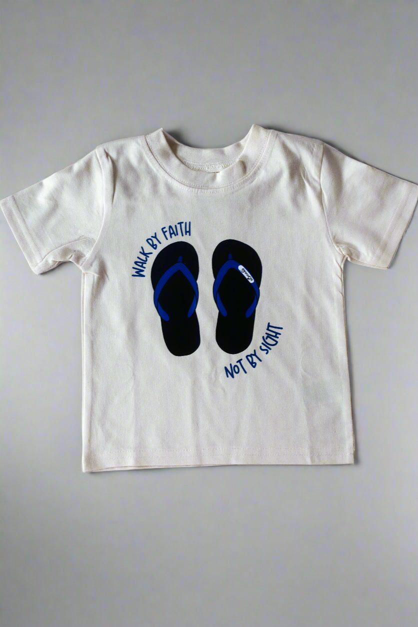 Walk by faith x slippers