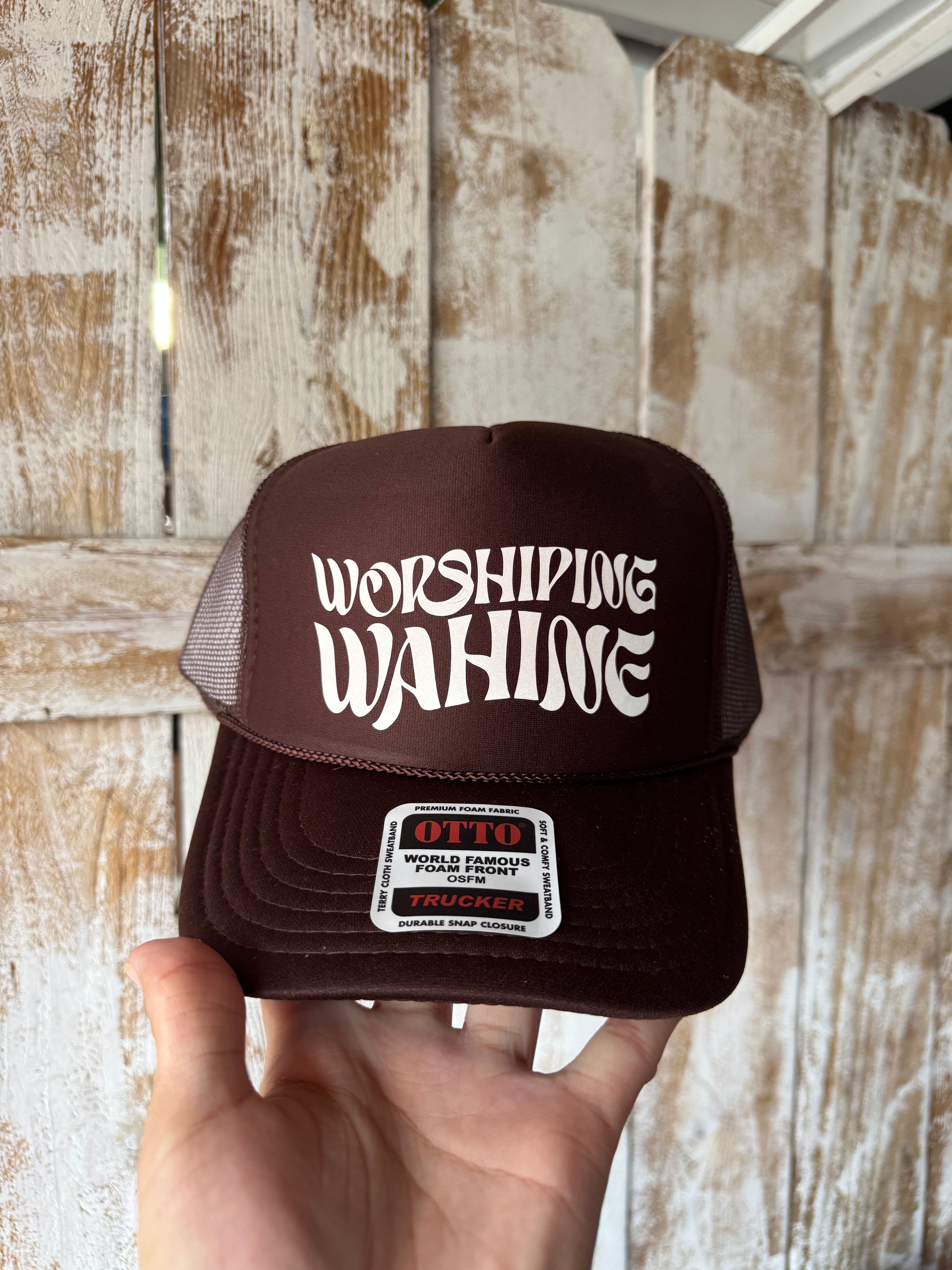 Worshiping wahine trucker