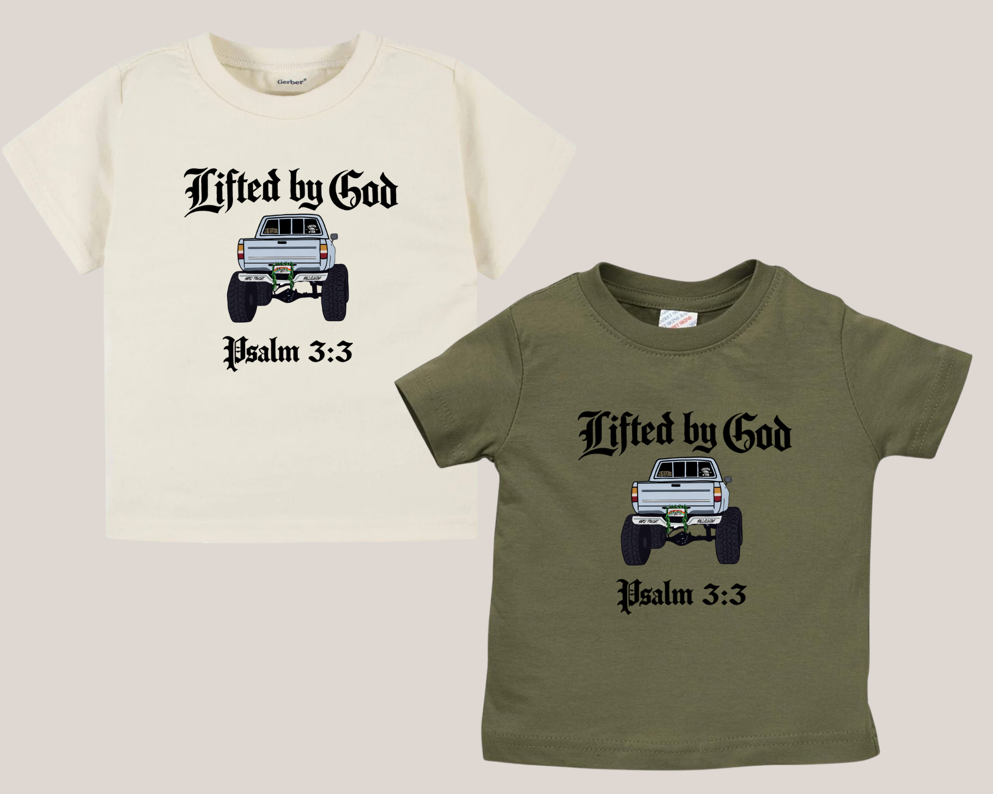 Keiki lifted by God